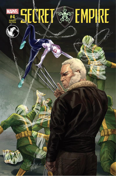 Cover for Secret Empire (Marvel, 2017 series) #4 [Unknown Comics Exclusive Ashley Witter]