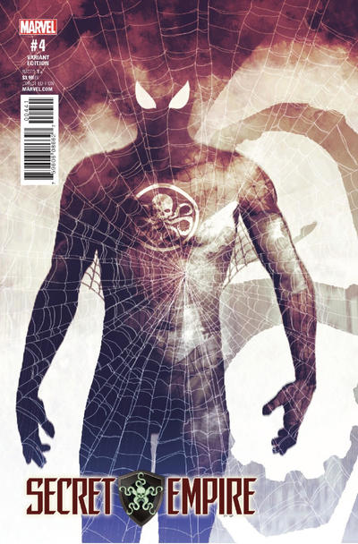 Cover for Secret Empire (Marvel, 2017 series) #4 [Andrea Sorrentino 'Hydra Hero']