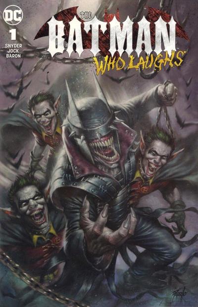 Cover for The Batman Who Laughs (DC, 2019 series) #1 [Lucio Parrillo Cover]