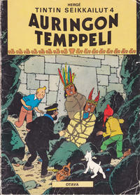 Cover Thumbnail for Tintin seikkailut (Otava, 1970 series) #4 - Auringon temppeli