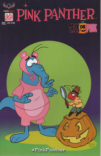 Cover Thumbnail for Pink Panther: Trick or Pink (American Mythology Productions, 2016 series) [Subscription Cover]