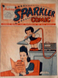 Cover Thumbnail for Sparkler Comic Book Series (Donald F. Peters, 1948 series) #8
