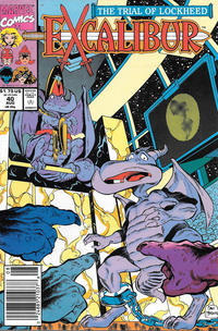 Cover Thumbnail for Excalibur (Marvel, 1988 series) #40 [Newsstand]