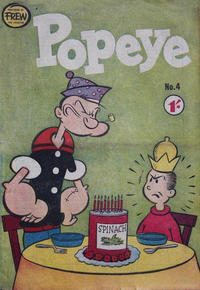 Cover Thumbnail for Popeye (Frew Publications, 1950 ? series) #4