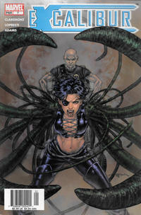Cover for Excalibur (Marvel, 2004 series) #7 [Newsstand]