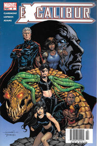 Cover for Excalibur (Marvel, 2004 series) #8 [Newsstand]