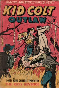 Cover Thumbnail for Kid Colt Outlaw (Horwitz, 1952 ? series) #20