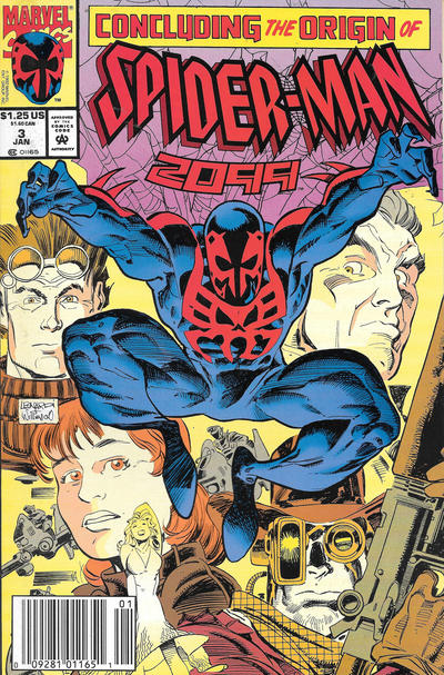 Cover for Spider-Man 2099 (Marvel, 1992 series) #3 [Newsstand]