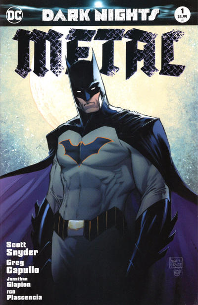 Cover for Dark Nights: Metal (DC, 2017 series) #1 [Aspen Comics Michael Turner Batman Cover]
