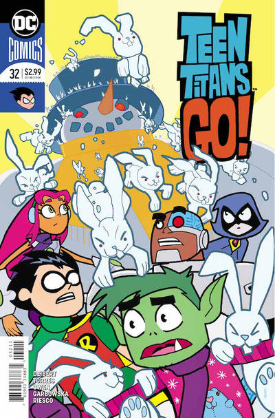 Cover for Teen Titans Go! (DC, 2014 series) #32