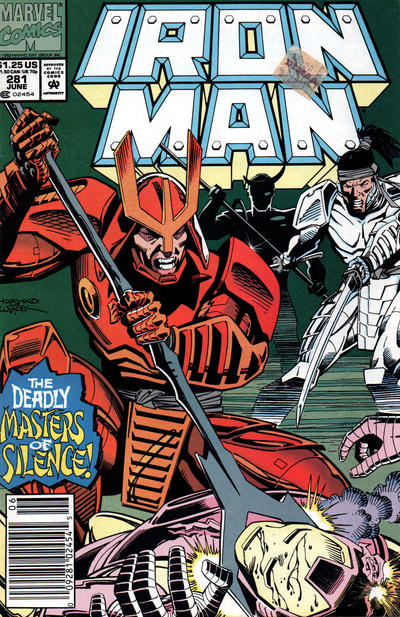Cover for Iron Man (Marvel, 1968 series) #281 [Newsstand]