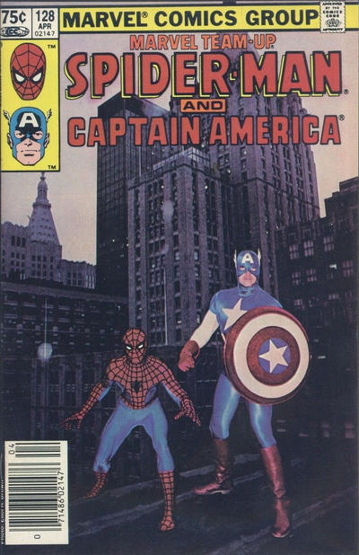Cover for Marvel Team-Up (Marvel, 1972 series) #128 [Canadian]