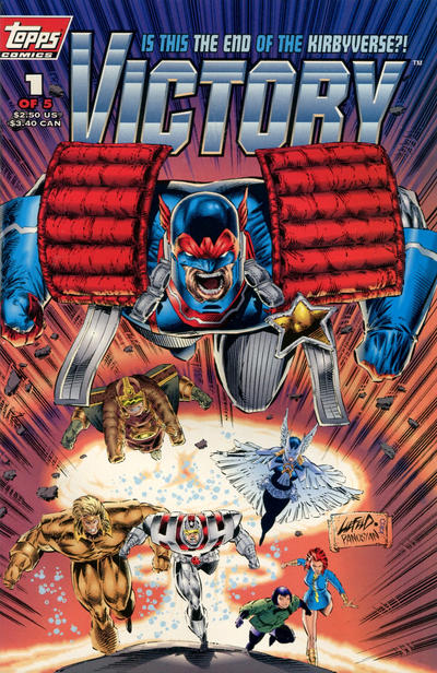 Cover for Victory (Topps, 1994 series) #1 [Rob Liefeld]