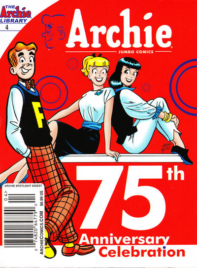 Cover for Archie Spotlight Digest: Archie 75th Anniversary Digest (Archie, 2016 series) #4 [Newsstand - Harry Lucey]