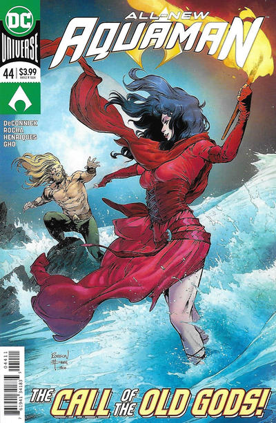 Cover for Aquaman (DC, 2016 series) #44 [Robson Rocha & Daniel Henriques Cover]