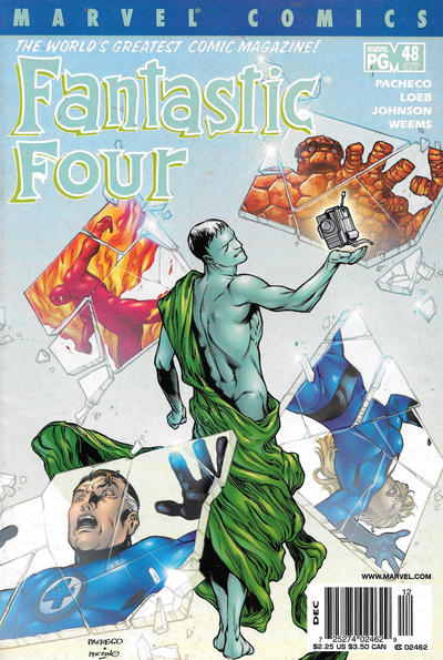 Cover for Fantastic Four (Marvel, 1998 series) #48 (477) [Newsstand]