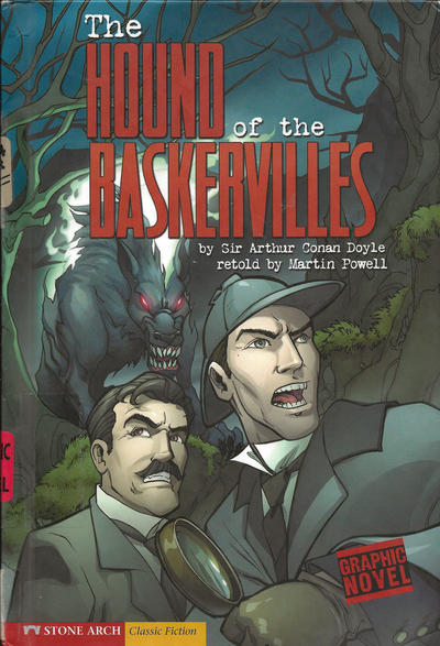 Cover for The Hound of the Baskervilles (Capstone Publishers, 2009 series) 