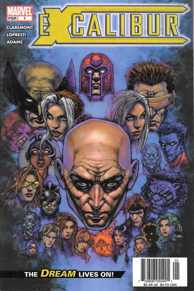 Cover for Excalibur (Marvel, 2004 series) #1 [Newsstand]