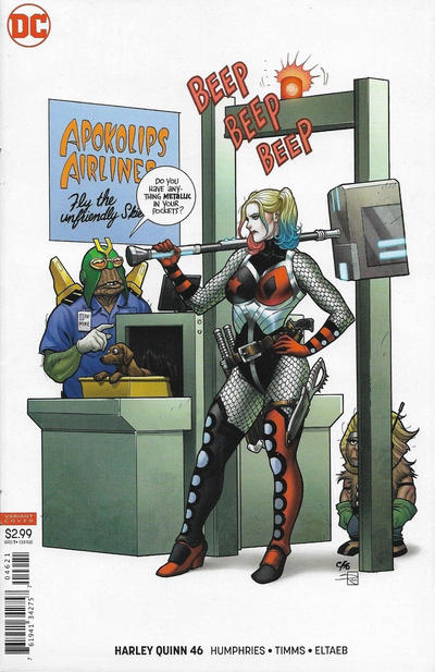 Cover for Harley Quinn (DC, 2016 series) #46 [Frank Cho Cover]