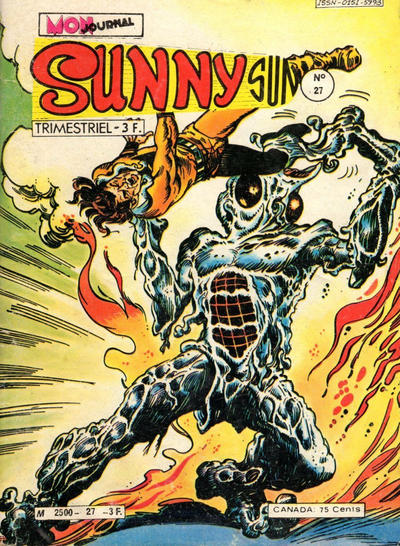 Cover for Sunny Sun (Mon Journal, 1977 series) #27