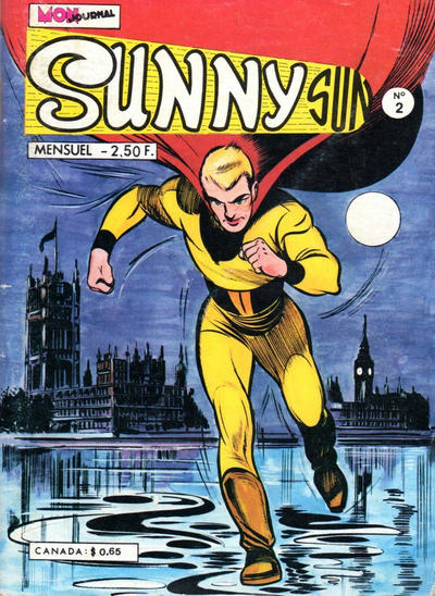 Cover for Sunny Sun (Mon Journal, 1977 series) #2