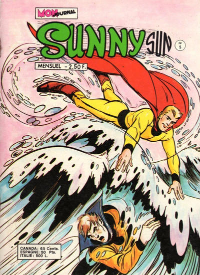 Cover for Sunny Sun (Mon Journal, 1977 series) #5