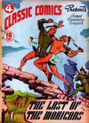 Cover Thumbnail for Classic Comics (1941 series) #4 - The Last of the Mohicans