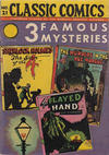 Cover Thumbnail for Classic Comics (1941 series) #21 - Three Famous Mysteries [HRN 22]