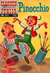 Cover for Classics Illustrated Junior (Gilberton, 1953 series) #513 - Pinocchio