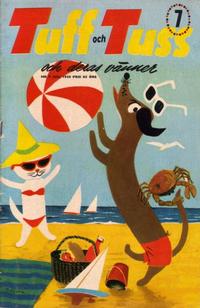 Cover Thumbnail for Tuff och Tuss (Åhlén & Åkerlunds, 1956 series) #7/1956