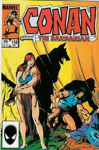 Cover for Conan the Barbarian (Marvel, 1970 series) #158 [Direct]