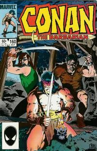 Cover for Conan the Barbarian (Marvel, 1970 series) #160 [Direct]