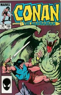 Cover for Conan the Barbarian (Marvel, 1970 series) #166 [Direct]
