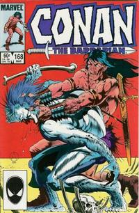 Cover for Conan the Barbarian (Marvel, 1970 series) #168 [Direct]