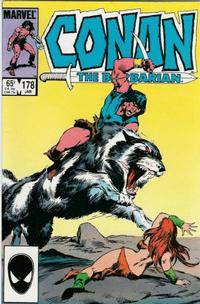 Cover for Conan the Barbarian (Marvel, 1970 series) #178 [Direct]