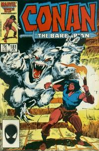 Cover for Conan the Barbarian (Marvel, 1970 series) #181 [Direct]