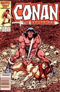 Cover Thumbnail for Conan the Barbarian (Marvel, 1970 series) #187 [Newsstand]