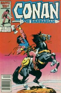 Cover for Conan the Barbarian (Marvel, 1970 series) #189 [Newsstand]