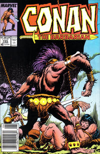 Cover Thumbnail for Conan the Barbarian (Marvel, 1970 series) #195 [Newsstand]