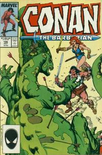 Cover for Conan the Barbarian (Marvel, 1970 series) #196 [Direct]