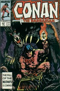 Cover for Conan the Barbarian (Marvel, 1970 series) #201 [Direct]