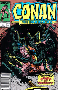 Cover Thumbnail for Conan the Barbarian (Marvel, 1970 series) #217 [Newsstand]