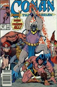 Cover Thumbnail for Conan the Barbarian (Marvel, 1970 series) #247 [Newsstand]