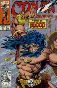 Cover for Conan the Barbarian (Marvel, 1970 series) #261 [Direct]