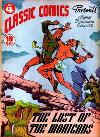 Cover Thumbnail for Classic Comics (Gilberton, 1941 series) #4 - The Last of the Mohicans