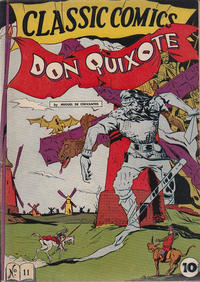 Cover Thumbnail for Classic Comics (Gilberton, 1941 series) #11 - Don Quixote