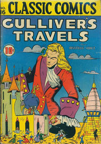 Cover Thumbnail for Classic Comics (Gilberton, 1941 series) #16 - Gulliver's Travels