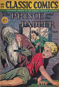 Cover Thumbnail for Classic Comics (Gilberton, 1941 series) #29 - The Prince and the Pauper