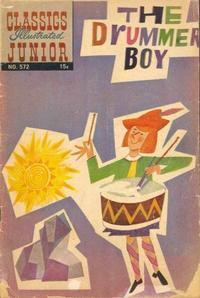 Cover for Classics Illustrated Junior (Gilberton, 1953 series) #572 - The Drummer Boy