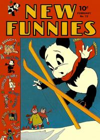 Cover Thumbnail for New Funnies (Dell, 1942 series) #72